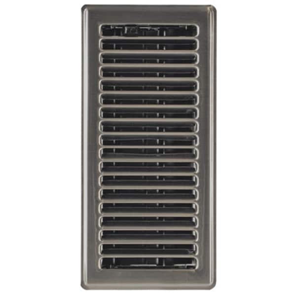 Tool RG3300 4 x10 in. Satin Nickel Floor Register TO135587 - main